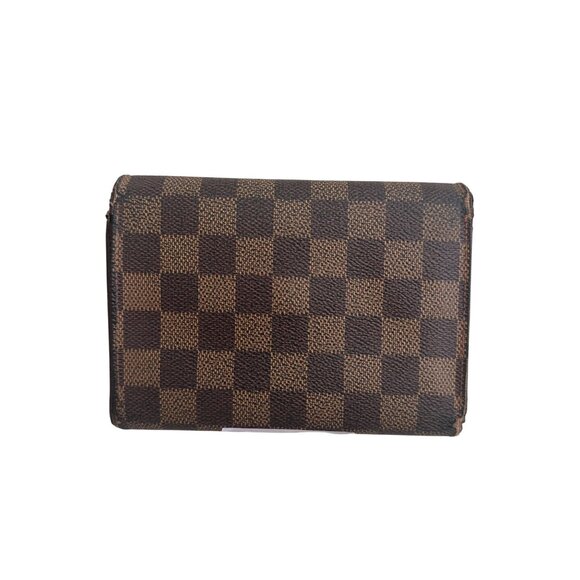 LOUIS VUITTON Damier Portfeuille Sarah Trifold Wallet - Picture 3 of 10
